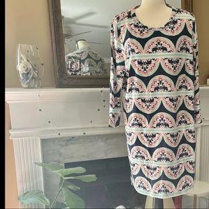 3/$25 Crown &Ivy elephant print cotton dress